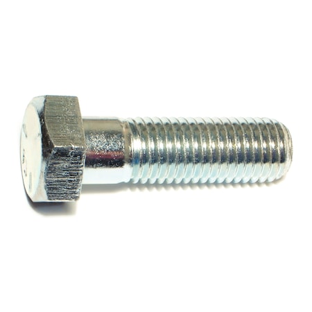 Midwest Fastener Grade 5, 3/4"-10 Hex Head Cap Screw, Zinc Plated Steel, 2-1/2 in L, 3 PK 70383